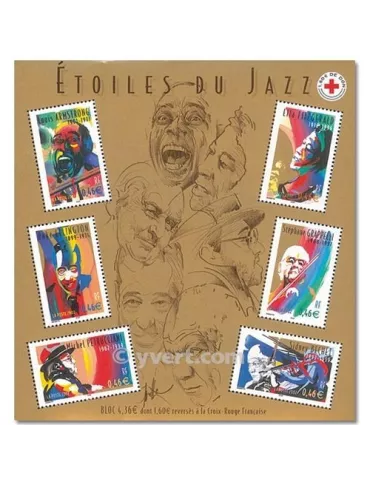 n° 3500a/3505a (BF 50) - Timbre France Poste