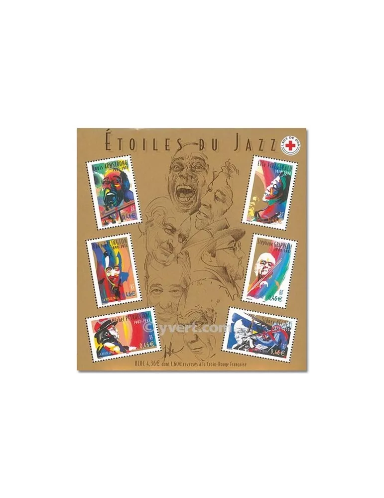 n° 3500a/3505a (BF 50) - Timbre France Poste