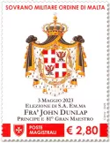 n° 1687 - Timbre ORDRE de MALTE Poste