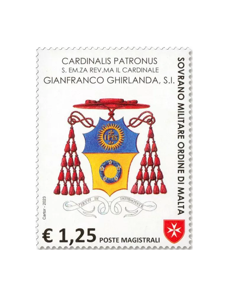 n° 1701 - Timbre ORDRE de MALTE Poste