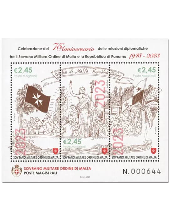 n° F1703 - Timbre ORDRE de MALTE Poste