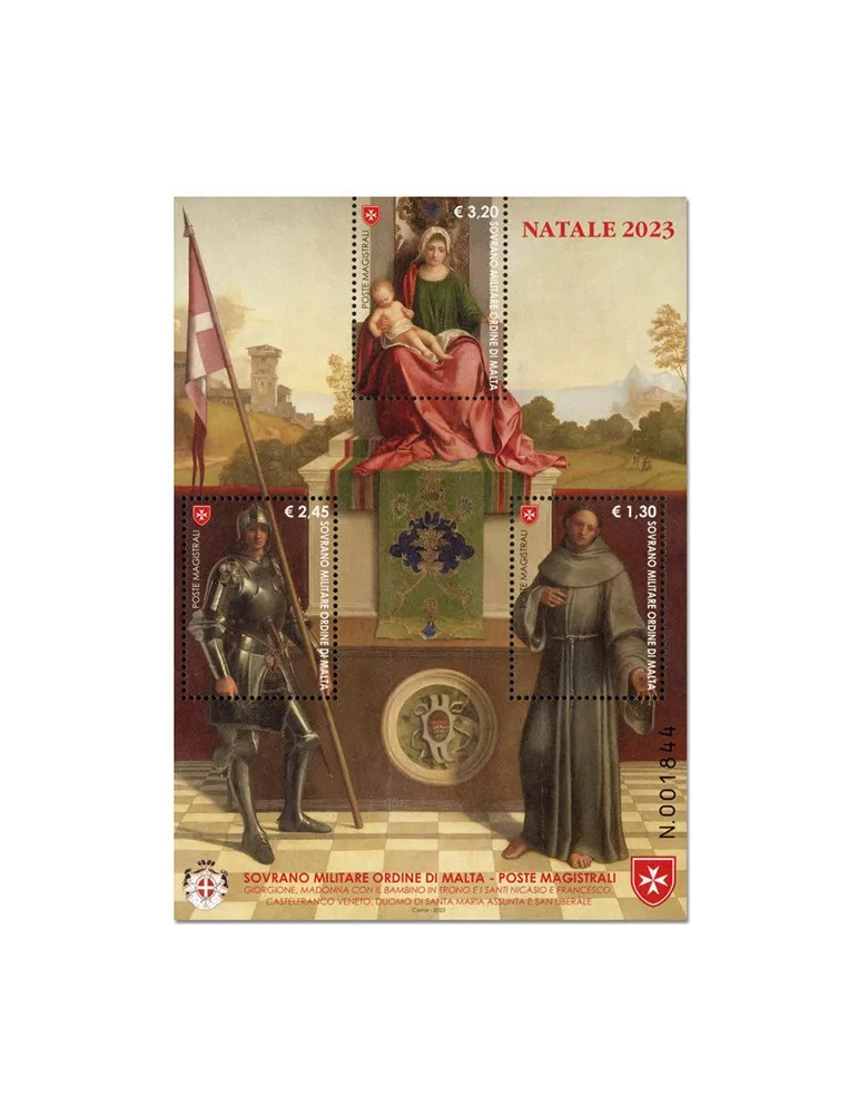 n° F1714 - Timbre ORDRE de MALTE Poste