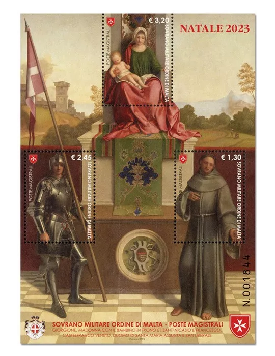 n° F1714 - Timbre ORDRE de MALTE Poste