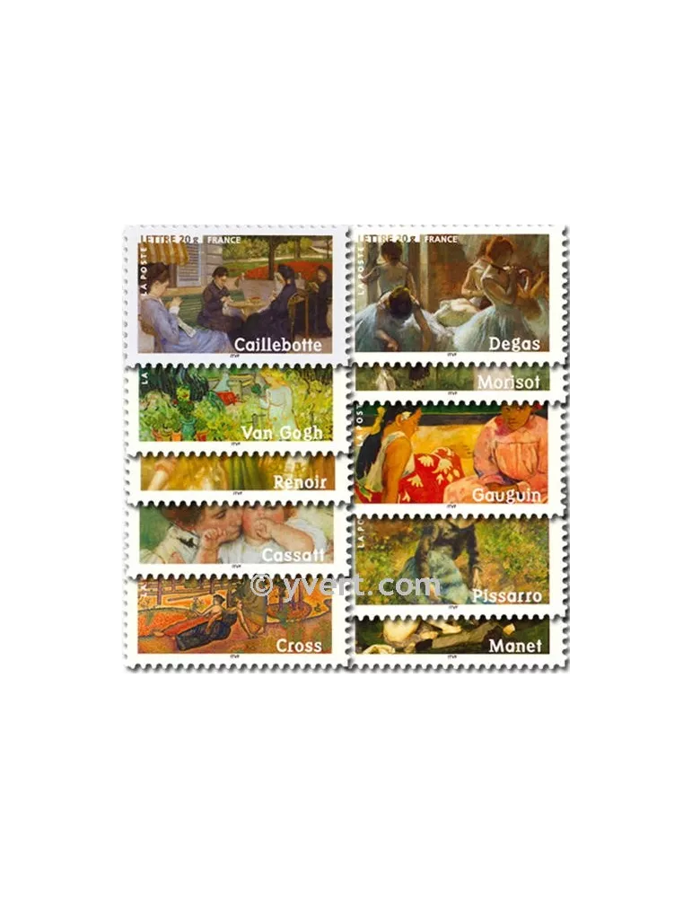 n° 3866/3875 - Timbre France Poste (BC3866)