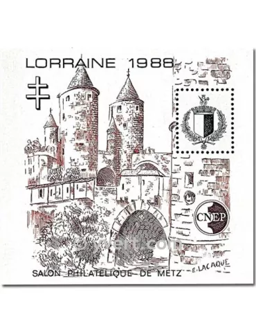 n° 9 - Timbre France CNEP