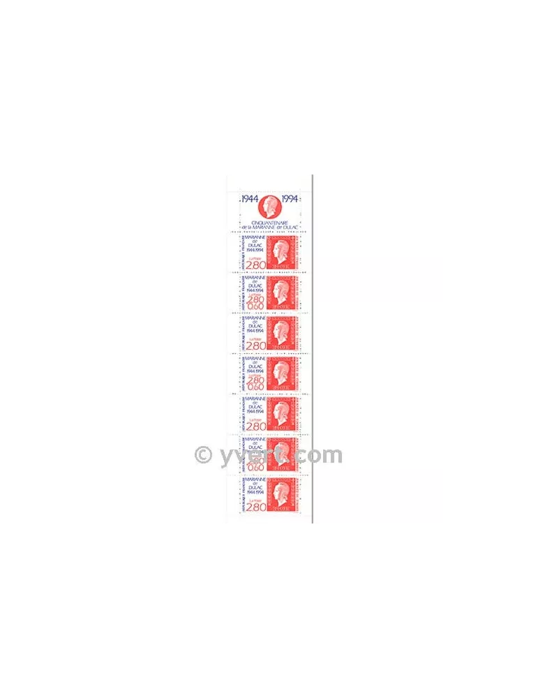 n° BC2865 - Timbre France Carnets Journée du Timbre