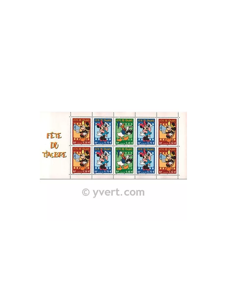 n° BC3641a - Timbre France Carnets Journée du Timbre