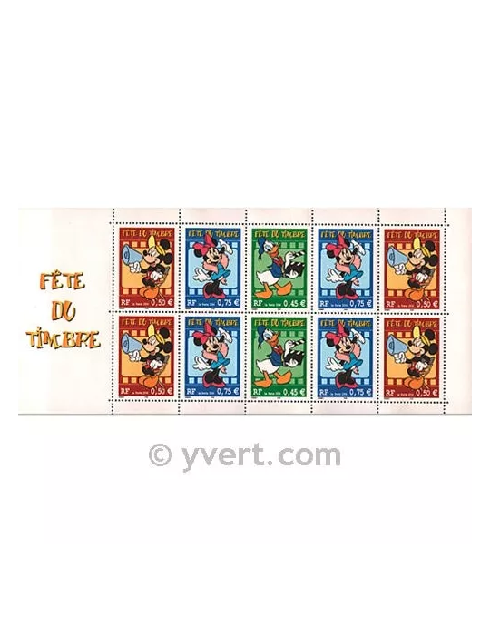 n° BC3641a - Timbre France Carnets Journée du Timbre