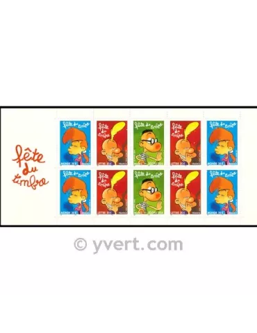 n° BC3751a - Timbre France Carnets Journée du Timbre