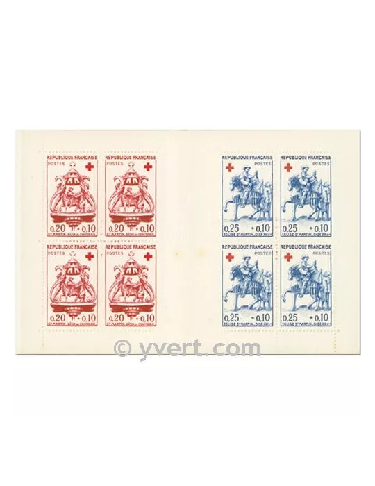 n° 2009 - Timbre France Carnets Croix Rouge (1960)