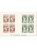n° 2011 - Timbre France Carnets Croix Rouge (1962)