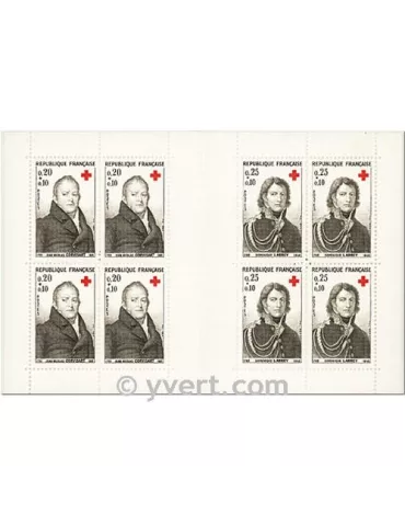 n° 2013 - Timbre France Carnets Croix Rouge (1964)