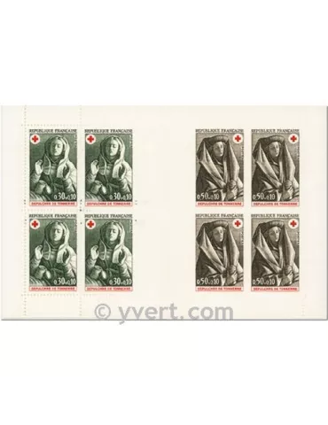 n° 2022 - Timbre France Carnets Croix Rouge (1973)