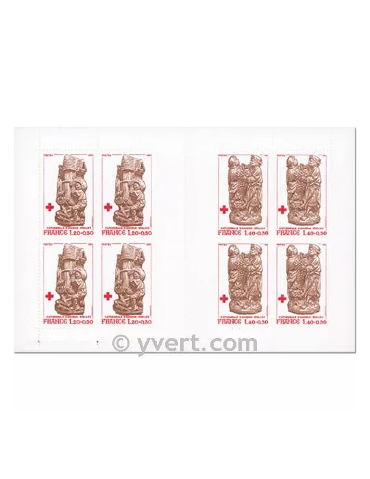 n° 2029 - Timbre France Carnets Croix Rouge (1980)