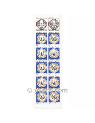 n° 2039 - Timbre France Carnets Croix Rouge (1990)