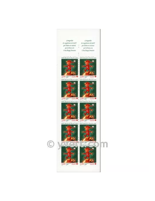n° 2047 - Timbre France Carnets Croix Rouge (1998)