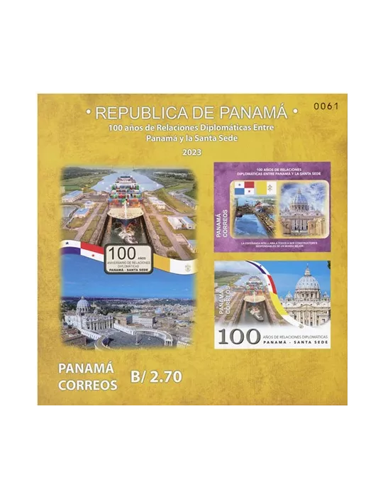 n° 61 - Timbre PANAMA Blocs et feuillets