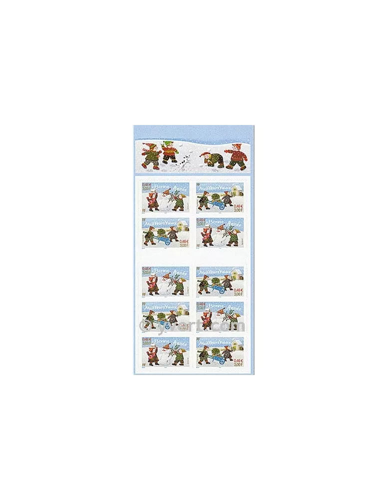 n° BC3440A - Timbre France Carnets Divers