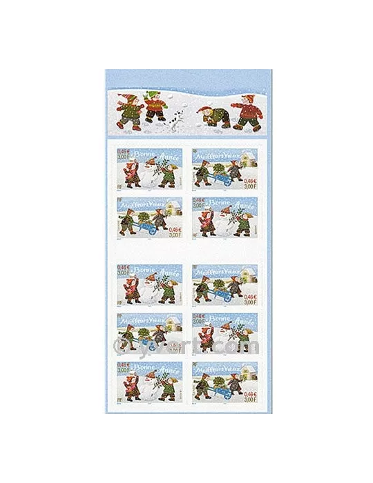 n° BC3440A - Timbre France Carnets Divers