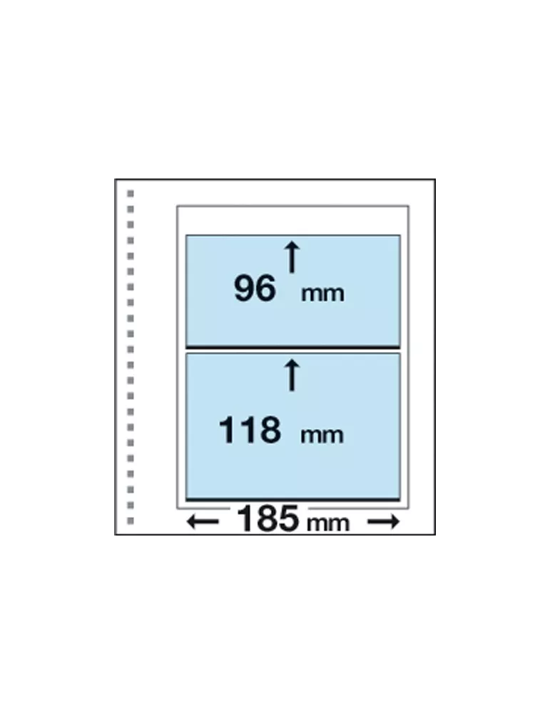 Recharges CK11 : 2 poches (96x185mm et 118x185 mm) - MARINI®