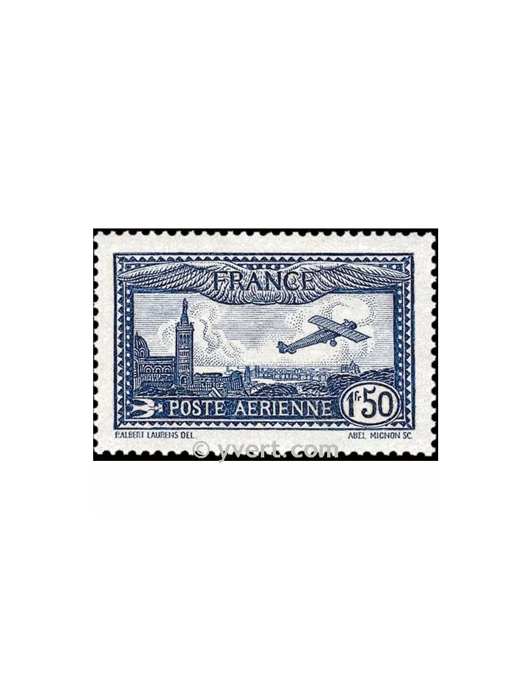 n° 6 - Timbre France Poste aérienne