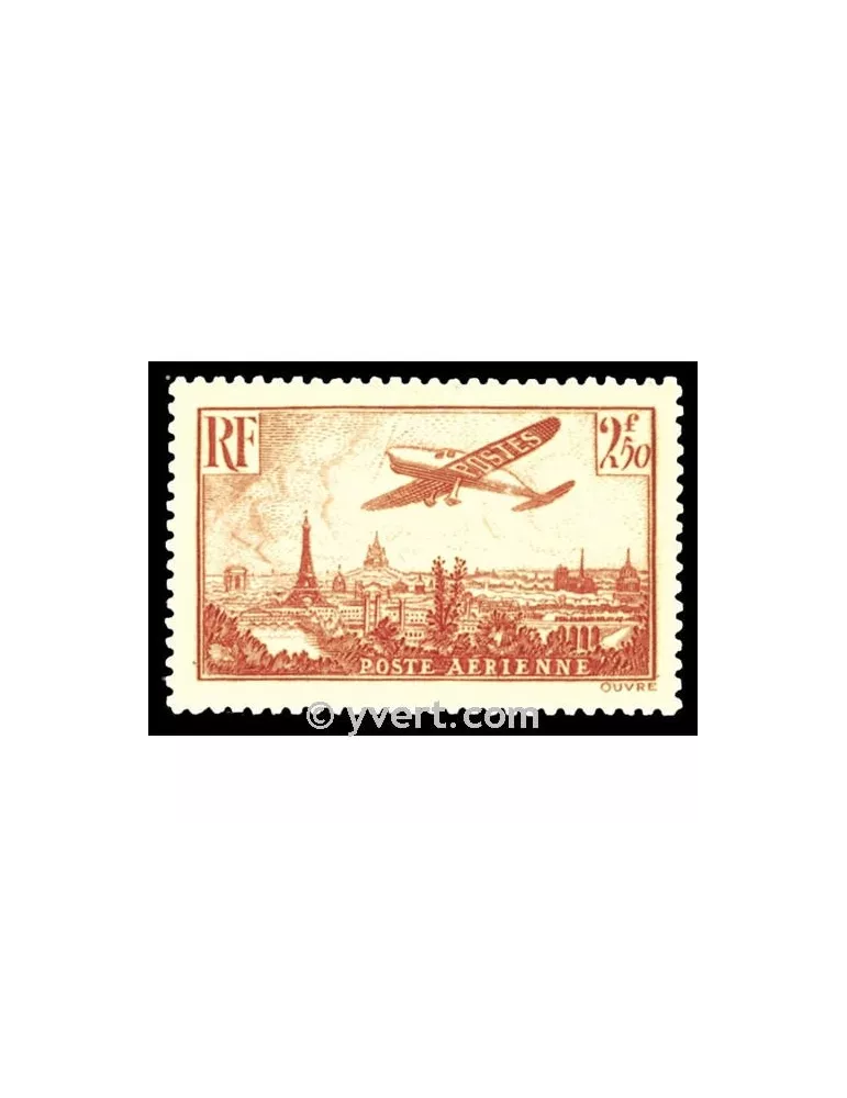 n° 11 - Timbre France Poste aérienne