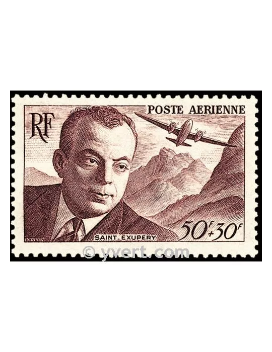 n° 21 - Timbre France Poste aérienne