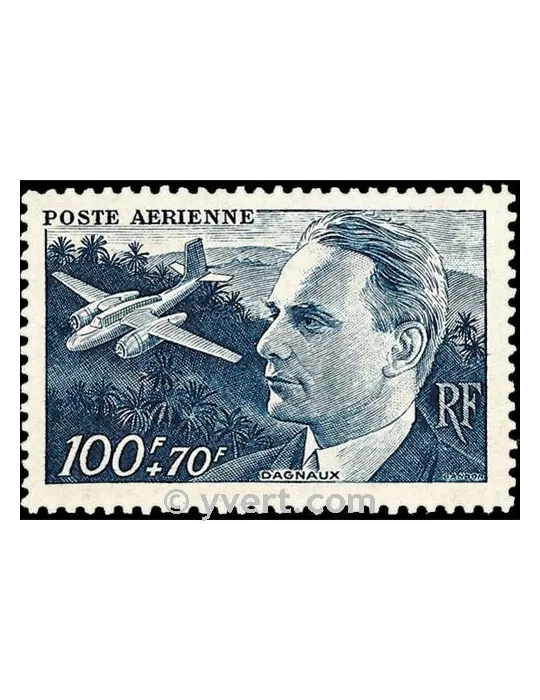 n° 22 - Timbre France Poste aérienne