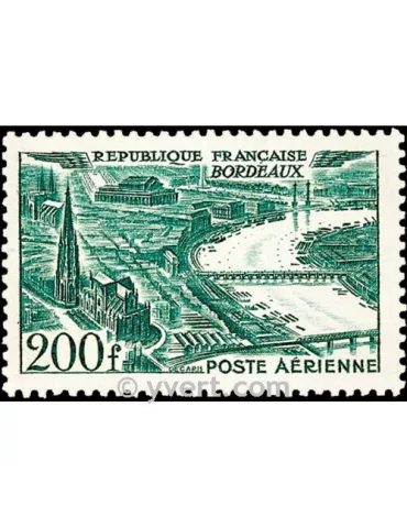 n° 25 - Timbre France Poste aérienne