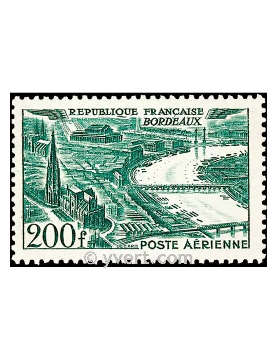 n° 25 - Timbre France Poste aérienne
