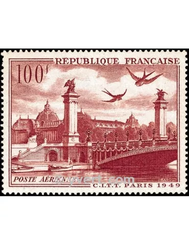 n° 28 - Timbre France Poste aérienne