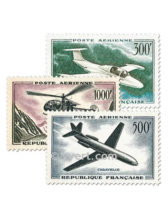 n° 35/37 - Timbre France Poste aérienne