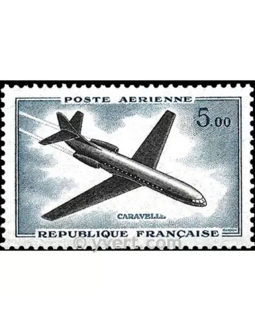 n° 40 - Timbre France Poste aérienne