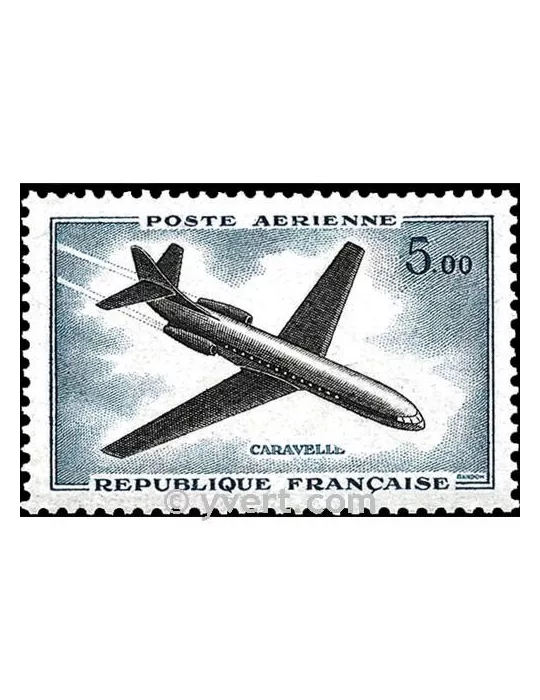 n° 40 - Timbre France Poste aérienne