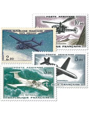 n° 38/41 - Timbre France Poste aérienne