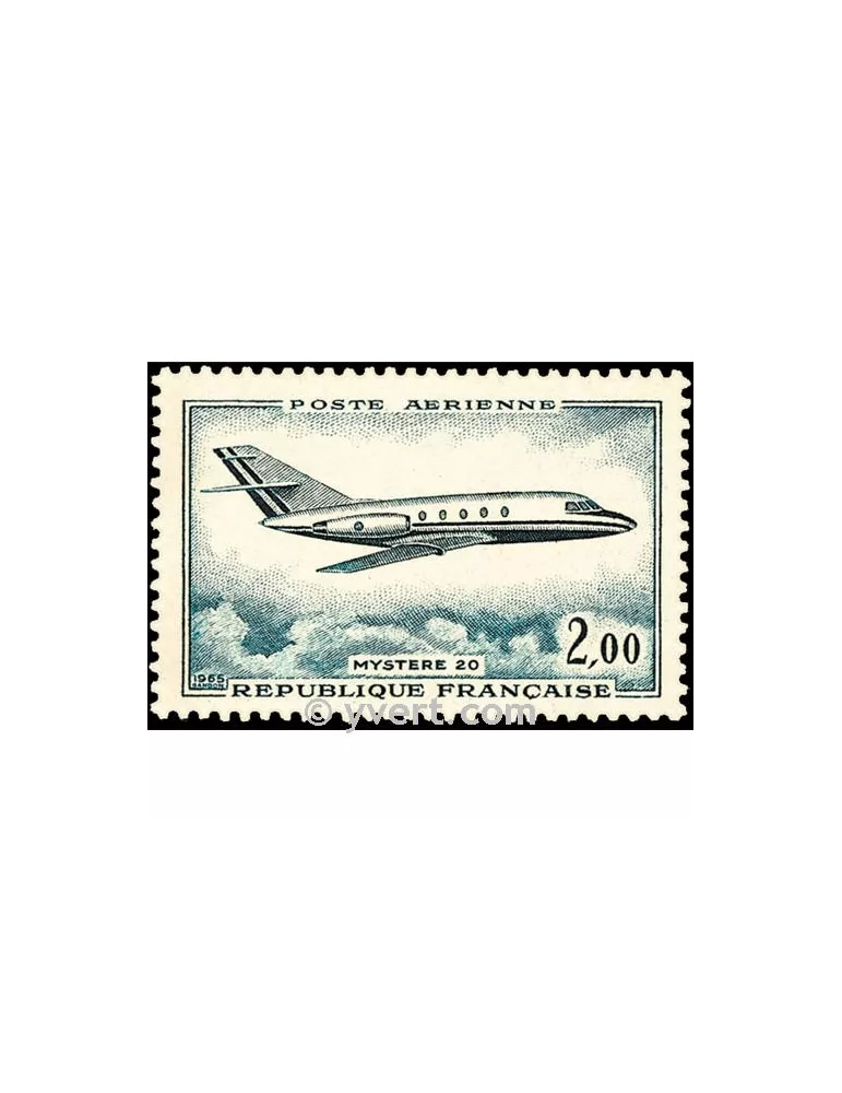 n° 42 - Timbre France Poste aérienne