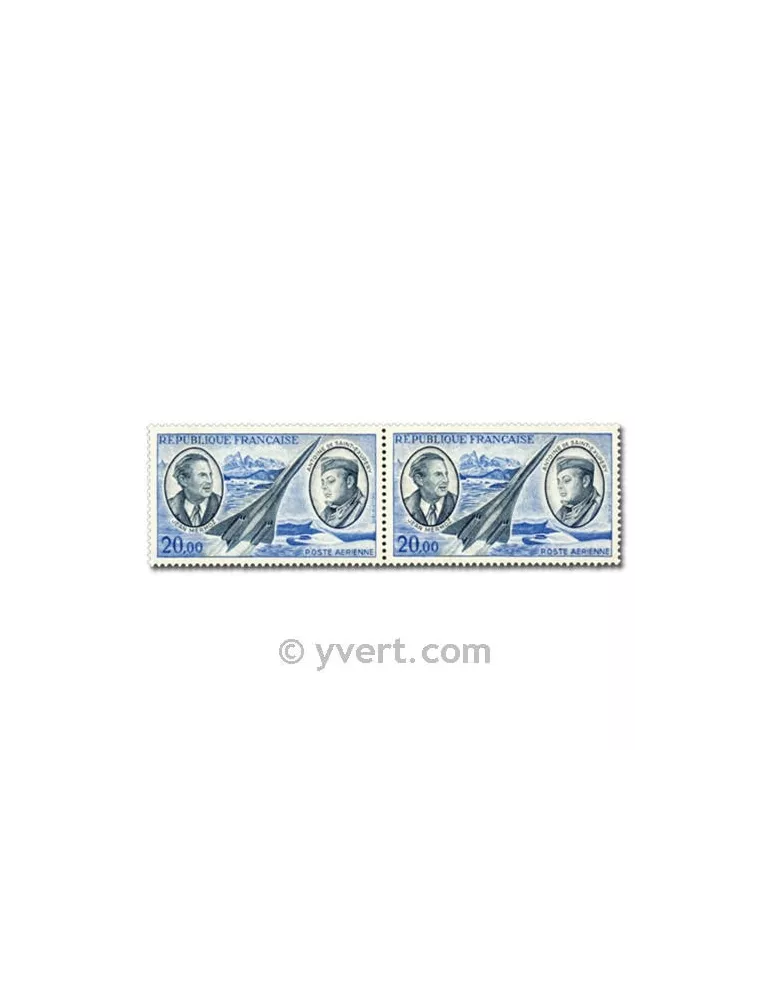 n° 44b - Timbre France Poste aérienne