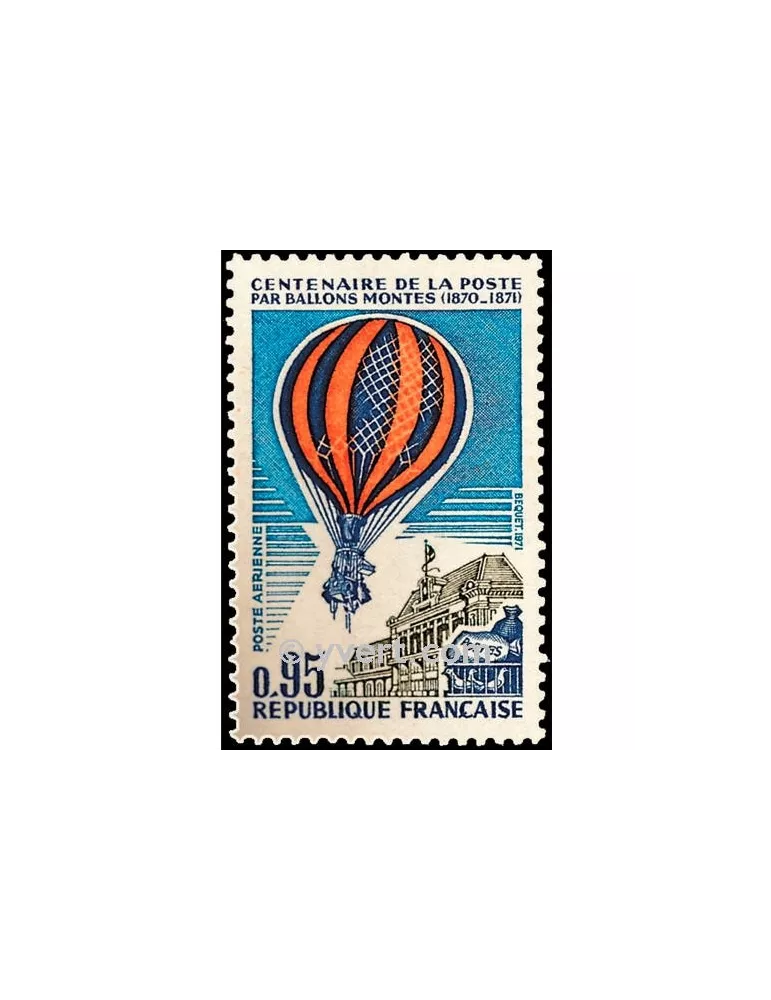 n° 45 - Timbre France Poste aérienne