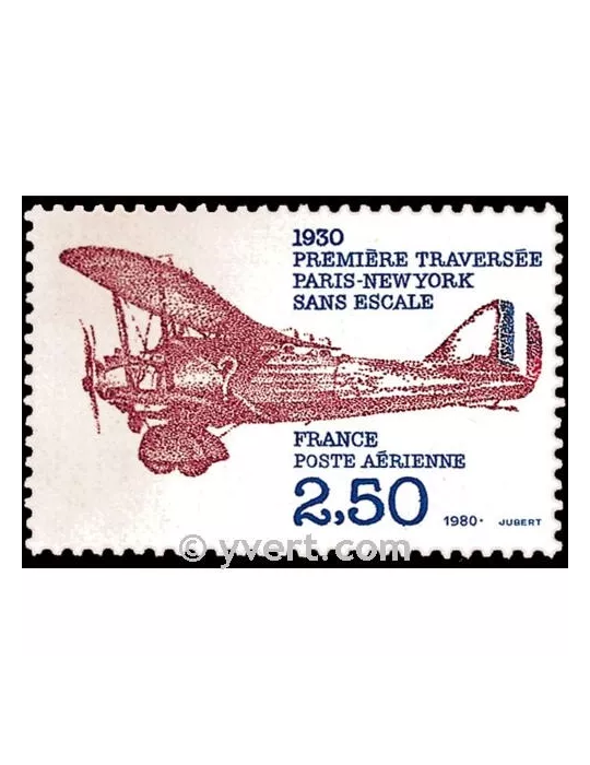 n° 53 - Timbre France Poste aérienne