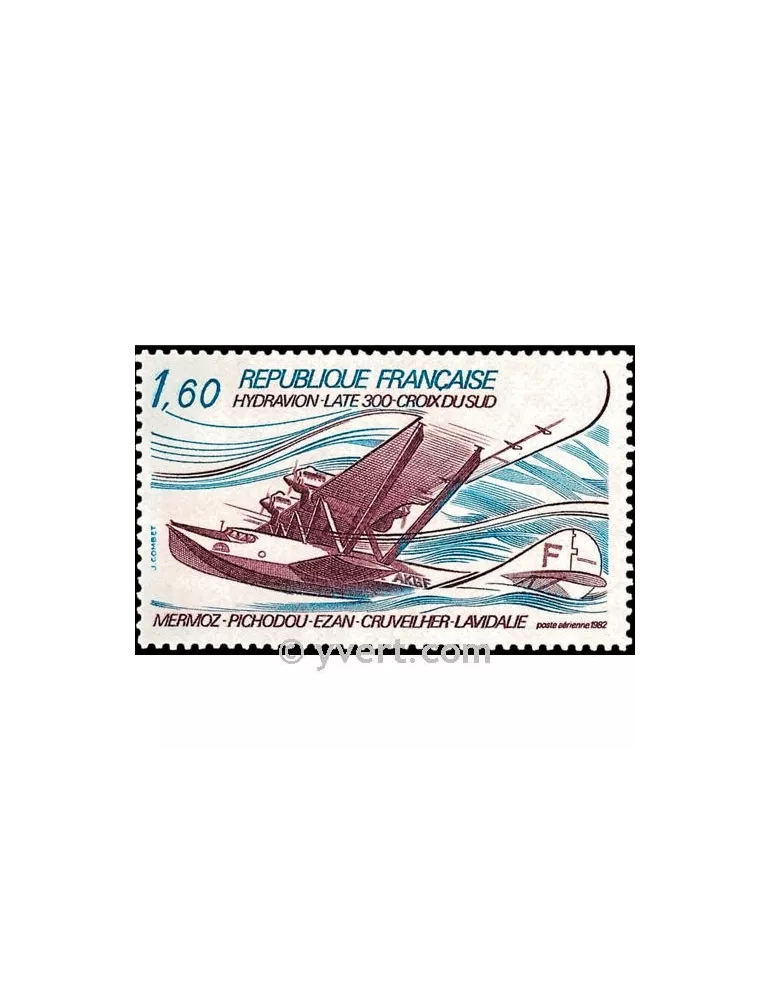 n° 56 - Timbre France Poste aérienne