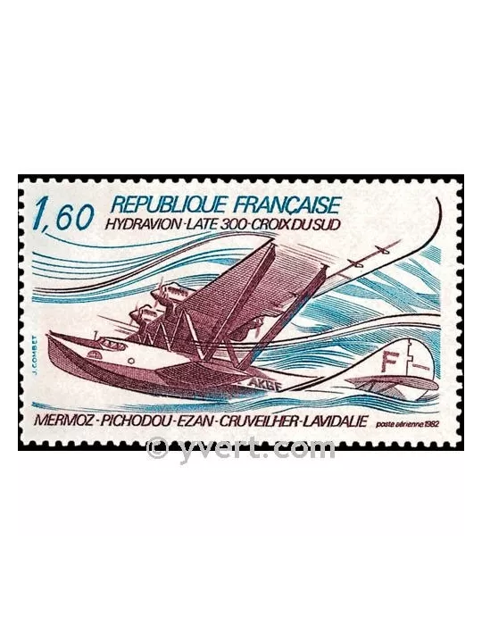 n° 56 - Timbre France Poste aérienne