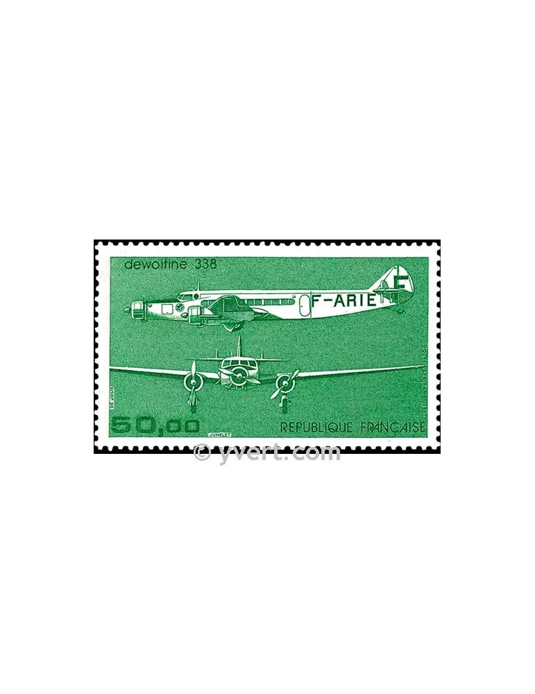 n° 60 - Timbre France Poste aérienne