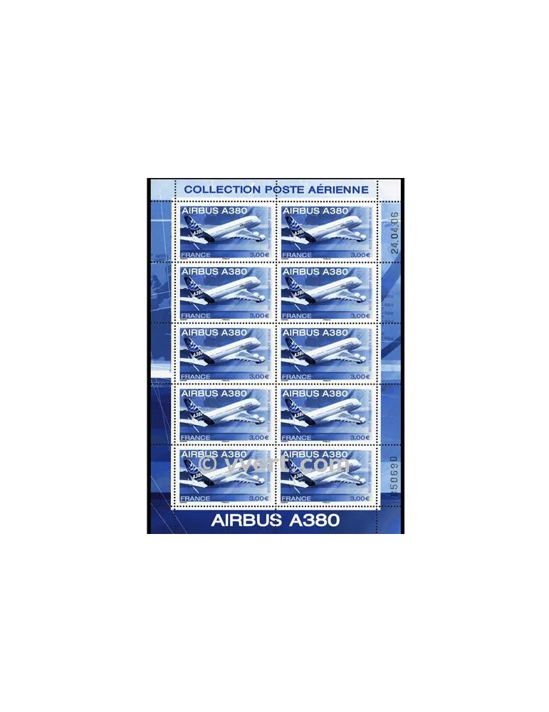 n° F69a - Timbre France Poste aérienne