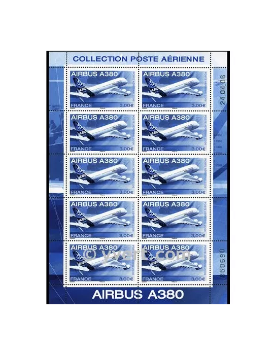 n° F69a - Timbre France Poste aérienne
