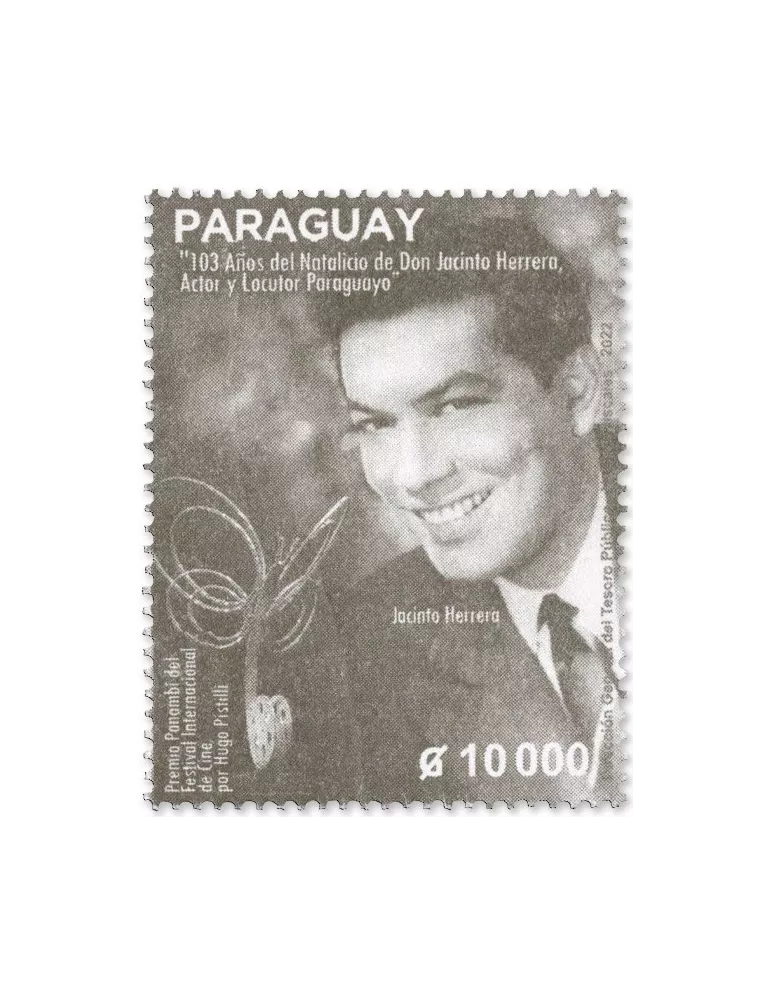 n° 3333 - Timbre PARAGUAY Poste