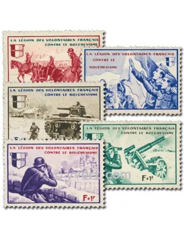 n° 6/10 - Timbre France LVF