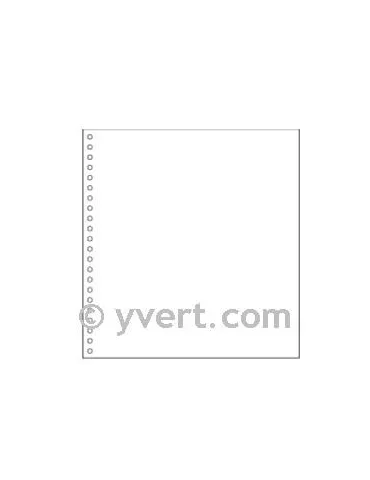 Pages vierges SUPRA : blanc sans cadre (x10)