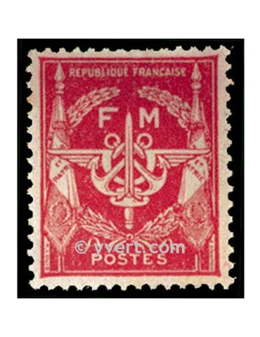 n° 12 - Timbre France Franchise