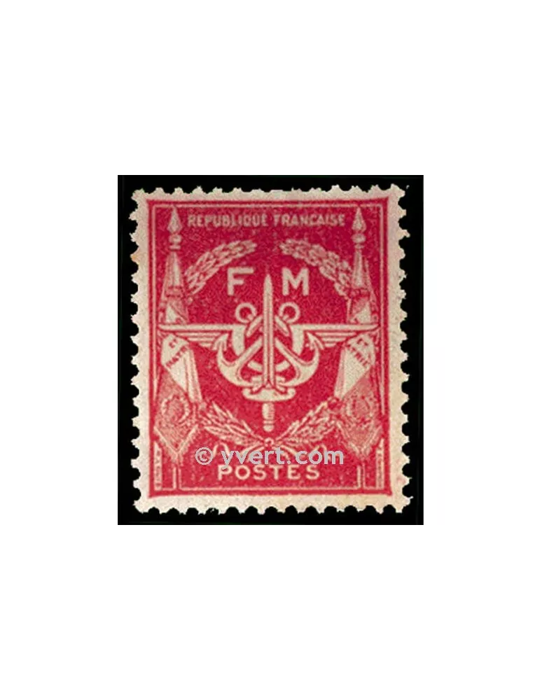 n° 12 - Timbre France Franchise