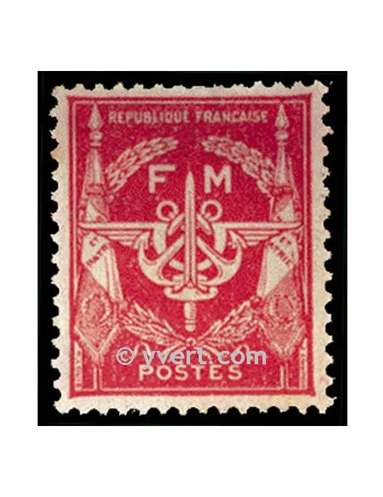 n° 12 - Timbre France Franchise